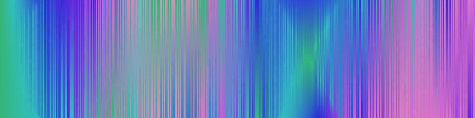 Fototapeta premium Color interpolation north light gradient illustration