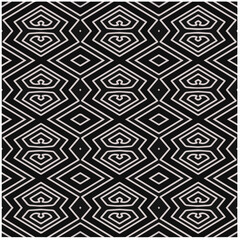 Design seamless monochrome geometric pattern. Abstract background. Vector art.Perfect for site backdrop, wrapping paper, wallpaper, textile and surface design. 