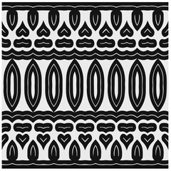Design seamless monochrome geometric pattern. Abstract background. Vector art.Perfect for site backdrop, wrapping paper, wallpaper, textile and surface design. 