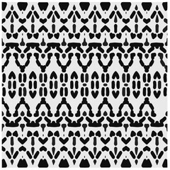 Design seamless monochrome geometric pattern. Abstract background. Vector art.Perfect for site backdrop, wrapping paper, wallpaper, textile and surface design. 