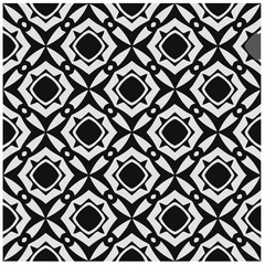 Design seamless monochrome geometric pattern. Abstract background. Vector art.Perfect for site backdrop, wrapping paper, wallpaper, textile and surface design. 