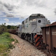 Obraz premium old steam train