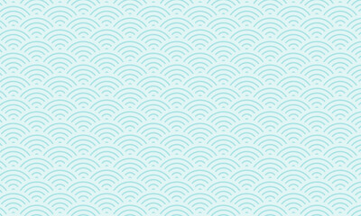 青海波　波　和柄　和風　夏　海　背景　おしゃれ