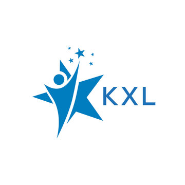KXL Letter logo white background .KXL Business finance logo design vector image in illustrator .KXL letter logo design for entrepreneur and business.
