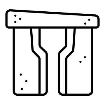 recommend clip art: Stonehenge Icon Style