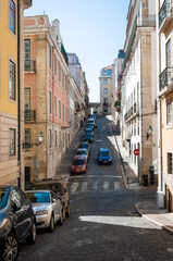 Fototapeta na wymiar Streets of Lisbon, portugal