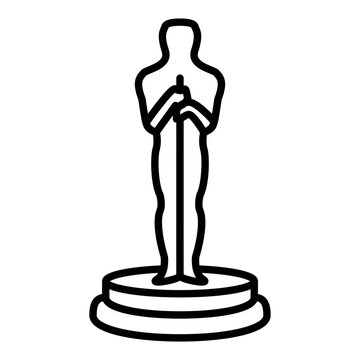 Oscar Award Icon Style