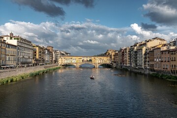 Fototapeta na wymiar View of Florence with 