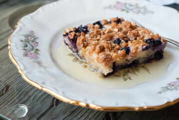 Heidelbeer Streusel Kuchen