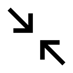 Fototapeta premium minimize line icon