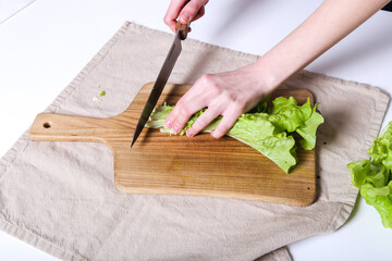 Girl in the kitchen