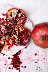 Delicious pomegranate