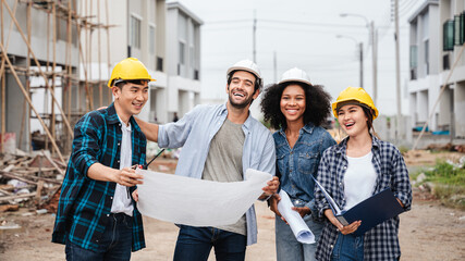 Engineer managers of the team are now stationed at the construction site to perform quality assurance checks on the different components.