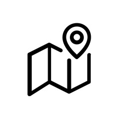 map line icon