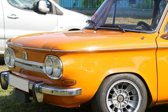 NSU Prinz rally sports car