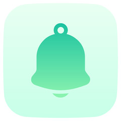 bell flat gradient icon