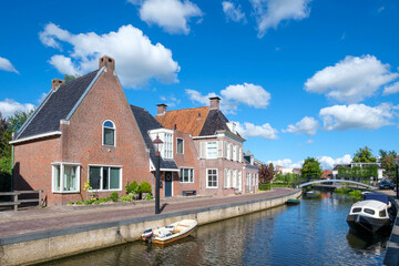 Cityscape Kollum, Friesland province, The Netherlands |\ Stadsbeeld Kollum