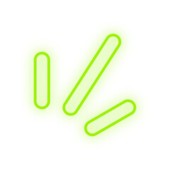 Obraz premium neon manga effect 