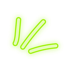 Obraz premium neon manga effect 