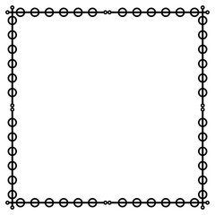 art geometric square frame
