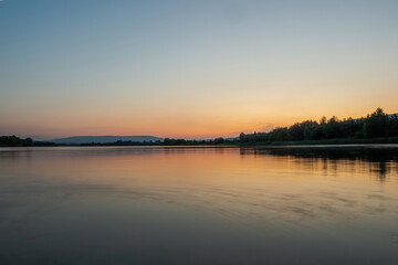 Abendstimmung am Werratalsee