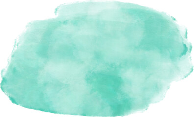  Aqua watercolor splash and brush stroke for decoration.