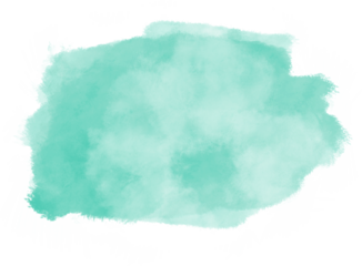  Aqua watercolor splash and brush stroke for decoration.