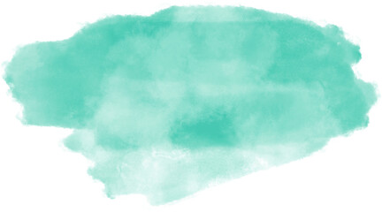  Aqua watercolor splash and brush stroke for decoration.
