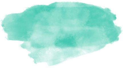  Aqua watercolor splash and brush stroke for decoration.