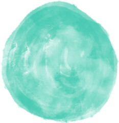  Aqua watercolor splash and brush stroke for decoration.