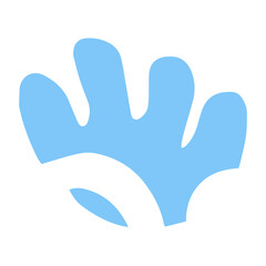 colorful doodle shape
