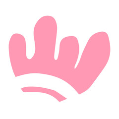 colorful doodle shape
