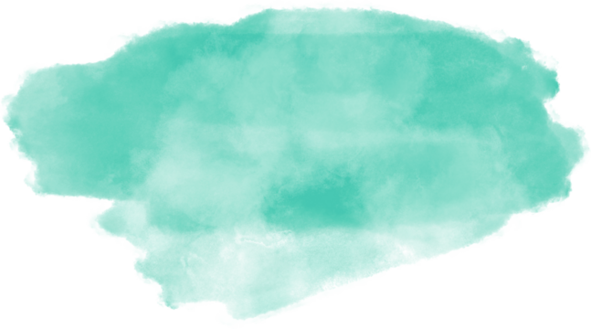  Aqua watercolor splash and brush stroke for decoration.