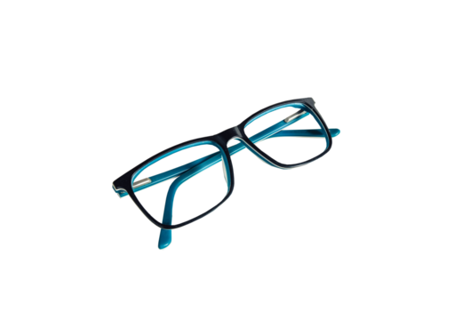 glasses on transparent background
