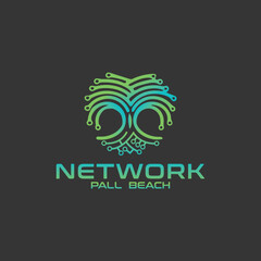 I need a logo design for a Palm Beach Business Networking group