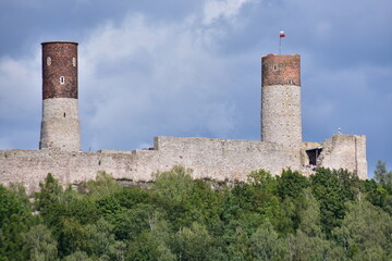 Zamek, Krolewski, w, Checinach, wieza, architektura, budowa,  © Albin Marciniak