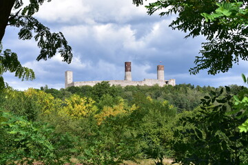 Zamek, Krolewski, w, Checinach, wieza, architektura, budowa,  © Albin Marciniak