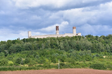Zamek, Krolewski, w, Checinach, wieza, architektura, budowa,  © Albin Marciniak