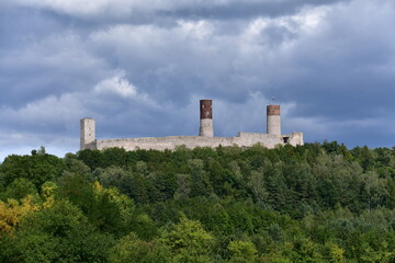 Zamek, Krolewski, w, Checinach, wieza, architektura, budowa,  © Albin Marciniak