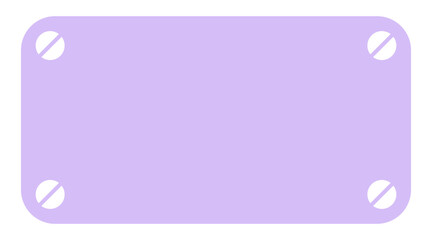 Obraz premium pastel rectangle text box 