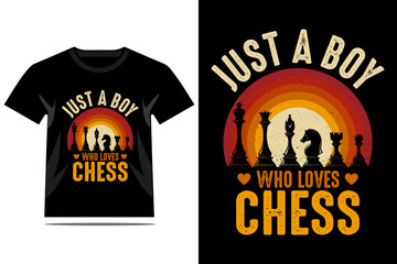 Just a boy who loves chess