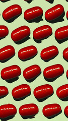 Vector illustration of a sausage. sausage isolated on soft color background. sausage vector or illustration art.