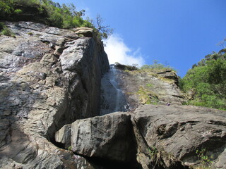 waterfall in mountain
