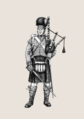 Napoleonic wars Scottish soldier British army's