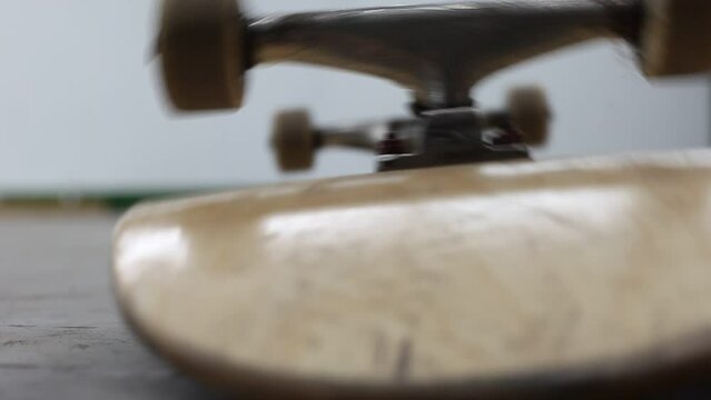 Skateboard Wheels Rolling Indoor Lighting