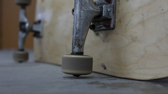 Skateboard Wheels Rolling Indoor Lighting