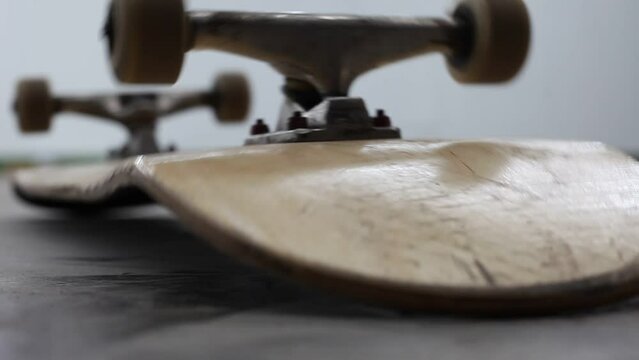 Skateboard Wheels Rolling Indoor Lighting