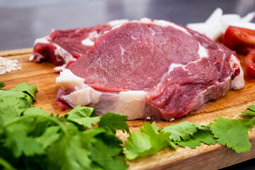 meat served restaurant