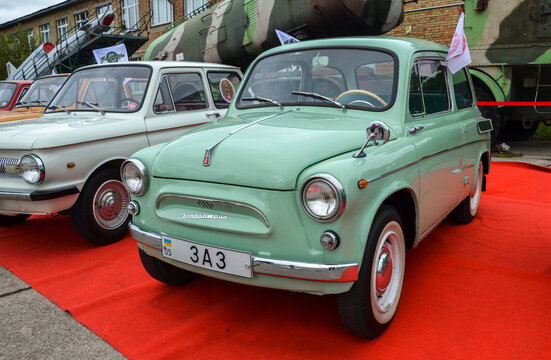 ZAZ-965 "Zaporozhets" 1967 - the first Ukrainian car. Proved to be a durable car with a strong suspension