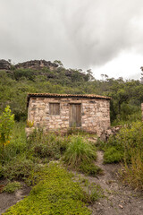 historic building in the city of Igatu, Chapada Diamantina, State of Bahia, Brazil